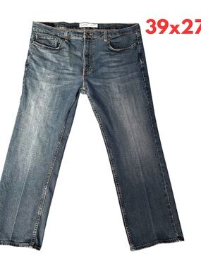 Levi’s Signature Mens Jeans Altered Size 39 X 27.5 blue relaxed straight #223